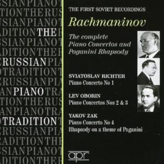 The Russian Piano Tradition Oborin Lev, Richter Sviatoslav
