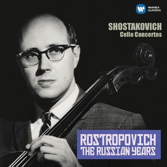 The Russian Years: Shostakovich Cello Concertos Rostropovich Mstislav, Moscow Philharmonic Orchestra, Svetlanov Evgeny