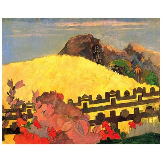 The Sacred Mountain - Paul Gauguin 80x100 Legendarte