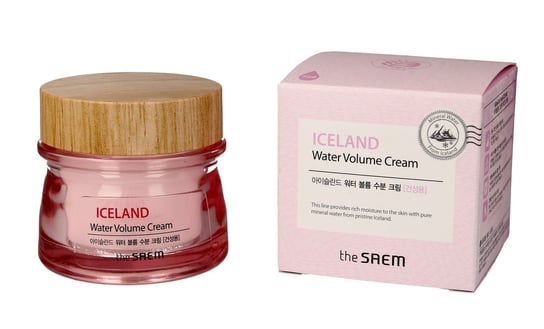 The Saem, Iceland Water Volume, krem nawilżający do twarzy - cera sucha, 80 ml The Saem