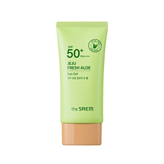 The SAEM Jeju Fresh Aloe Krem-żel przeciwsłoneczny SPF50+ 50g SAEM