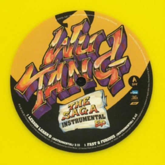 The Saga Instrumental (kolorowy winyl) Wu-Tang Clan