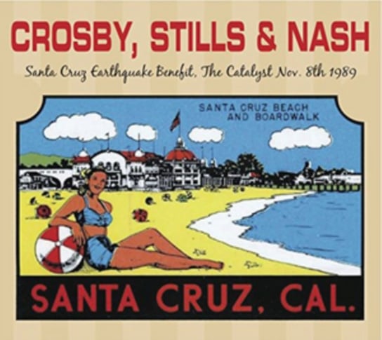 The Santa Cruz Earthquake Benefit, the Catalyst Nov. 8th 1989 Crosby, Stills and Nash