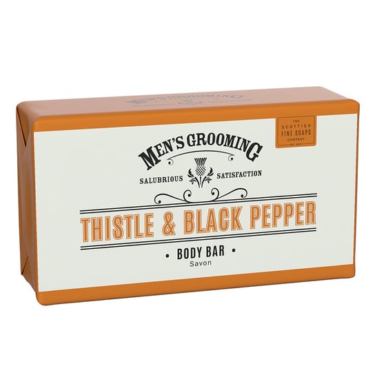 The Scottish Fine Soaps, Men's Grooming Thistle & Black Pepper, mydło w kostce, 220 g The Scottish Fine Soaps