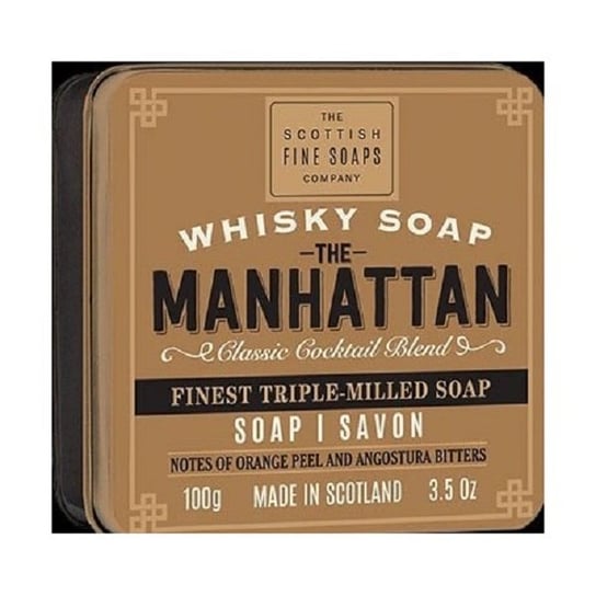 The Scottish Fine Soaps, Whisky Manhattan, mydło w puszce, 100 g The Scottish Fine Soaps