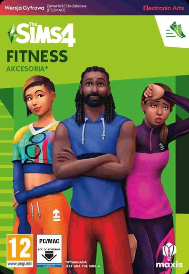 The Sims 4: Fitness PC - akcesoria - kod Electonic Arts Polska