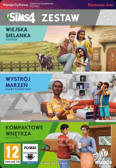 The Sims 4: Marzenie Dekoratorów PC - zestaw 3 dodatków - kod Electonic Arts Polska
