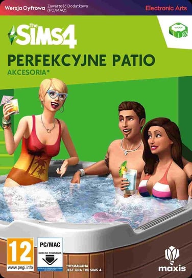 The Sims 4: Perfekcyjne patio PC - akcesoria - kod Electonic Arts Polska