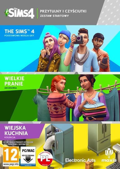 The Sims 4 Przytulny i czyściutki, zestaw startowy, PC Electronic Arts