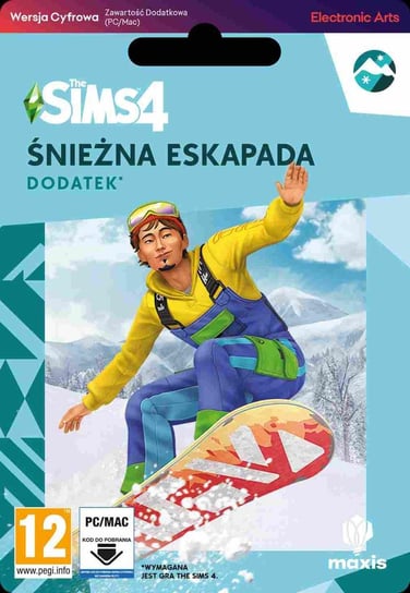 The Sims 4: Śnieżna Eskapada PC - dodatek - kod Electonic Arts Polska