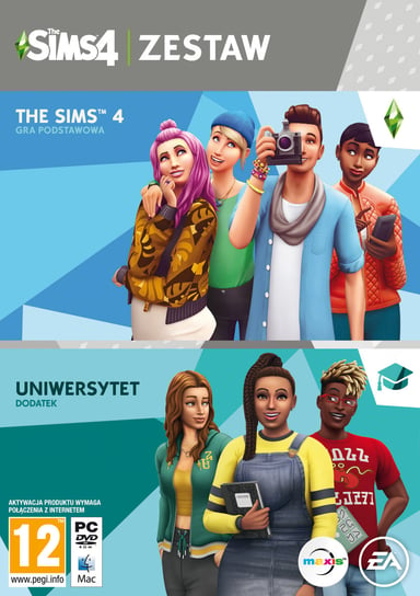 The Sims 4 + The Sims 4: Uniwersytet, PC EA Maxis