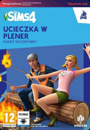 The Sims 4: Ucieczka w plener PC - pakiet rozgrywki - kod Electonic Arts Polska