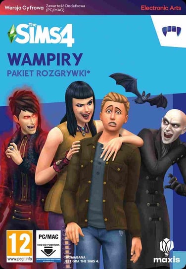 The Sims 4:Wampiry PC - pakiet rozgrywki - kod Electonic Arts Polska
