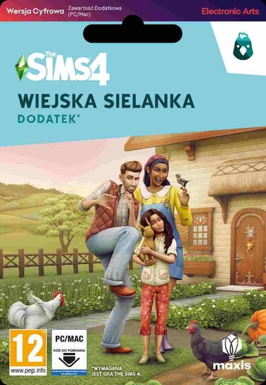 The Sims 4: Wiejska sielanka PC - dodatek - kod Electonic Arts Polska