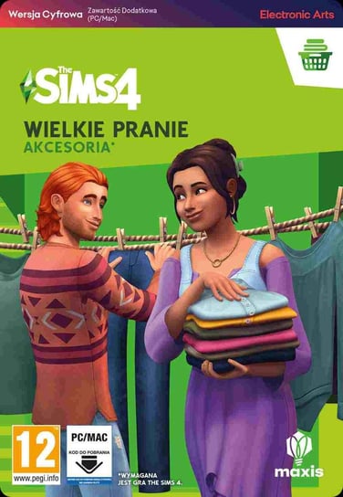 The Sims 4: Wielkie pranie PC - akcesoria - kod Electonic Arts Polska