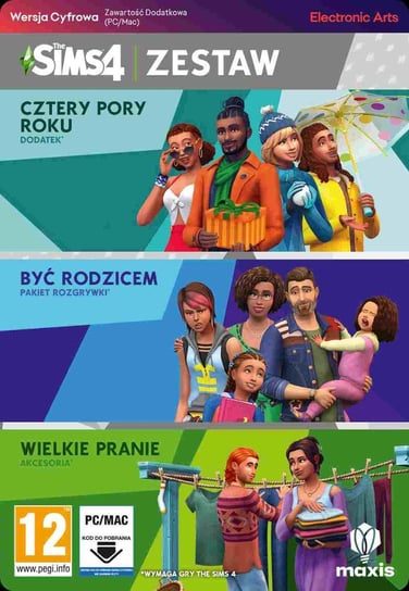 The Sims 4: Zestaw na każdy dzień PC - 3 dodatki - kod Electonic Arts Polska