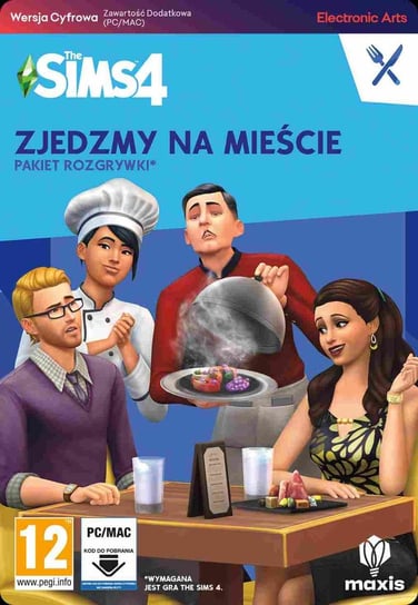 The Sims 4:Zjedzmy na mieście PC - pakiet rozgrywki - kod Electonic Arts Polska
