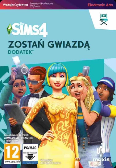 The Sims 4: Zostań gwiazdą PC - dodatek - kod Electonic Arts Polska