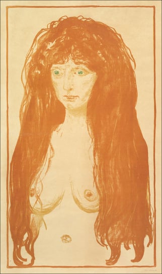 The Sin, Woman with Red Hair and Green Eyes (1902) / AAALOE Inna marka