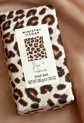 The Somerset Toiletry Co, Animal Print, Mydło do rąk White Pear & Tuberose, 200 g The Somerset Toiletry Co