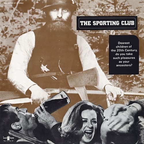 The Sporting Club (Original Soundtrack Recording) Michael Small