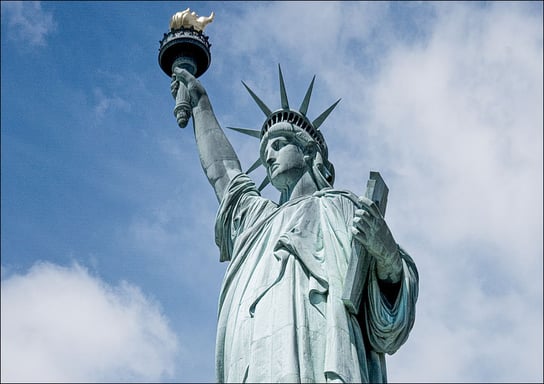 The Statue of Liberty in New York., Carol Highsmith - plakat 84,1x59,4 cm Galeria Plakatu