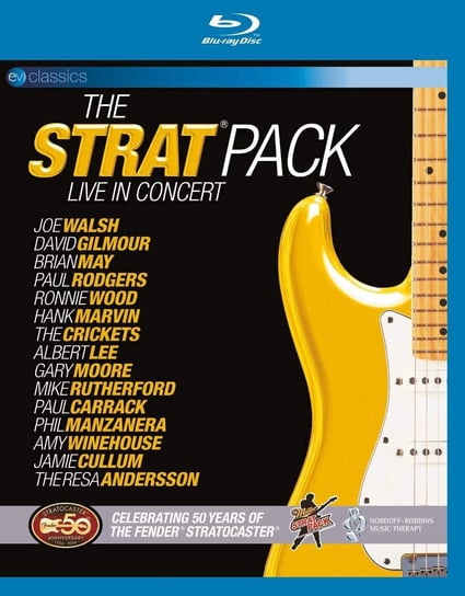 The Strat Pack: Live In Concert Gilmour David, Moore Gary, Rodgers Paul, Rutherford Mike, Cullum Jamie, Winehouse Amy, Marvin Hank, Manzanera Phil, Walsh Joe
