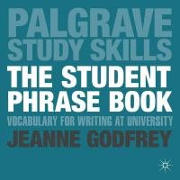 The Student Phrase Book Godfrey Jeanne