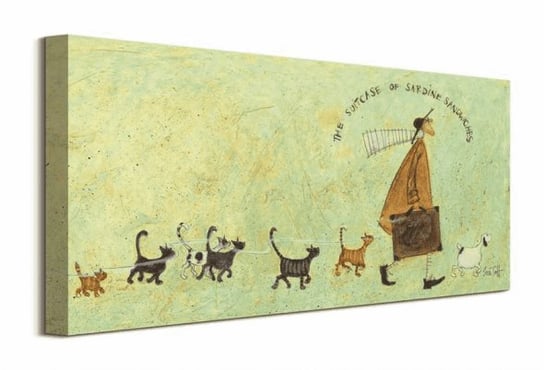 The Suitcase of Sardine Sandwiches - obraz na płótnie Pyramid International