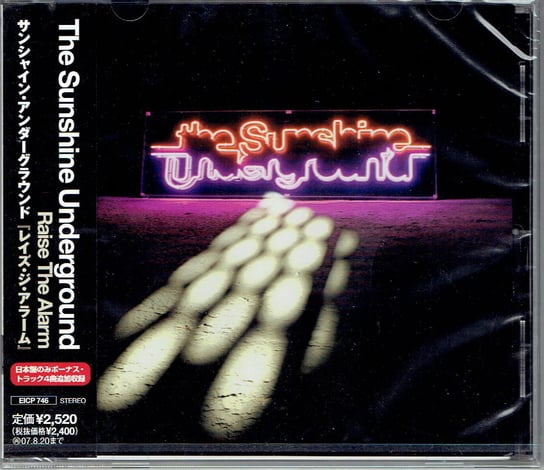 THE SUNSHINE UNDERGROUND Raise The Alarm JAPAN CD The Sunshine Underground