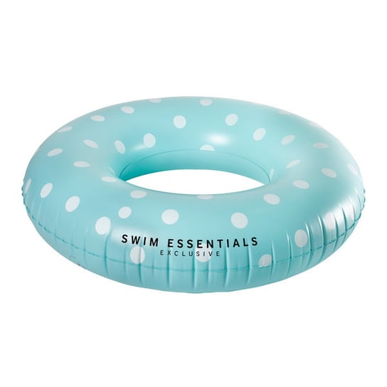 The Swim Essentials Koło Do Pływania Blue With White Dots 90 Cm 2020Se40 The Swim Essentials