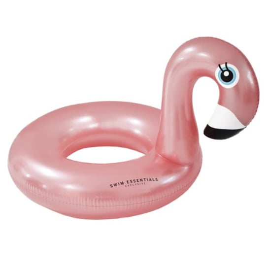 The Swim Essentials Koło Do Pływania Rose Gold Flamingo 95 Cm The Swim Essentials
