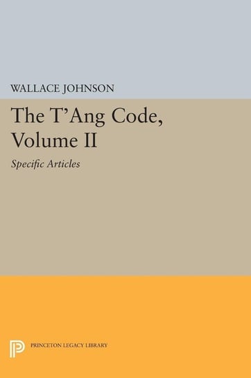 The T'ang Code, Volume II Null