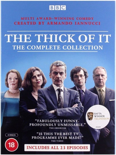 The Thick of It: Complete Collection Iannucci Armando, Addison Chris, Martin Becky