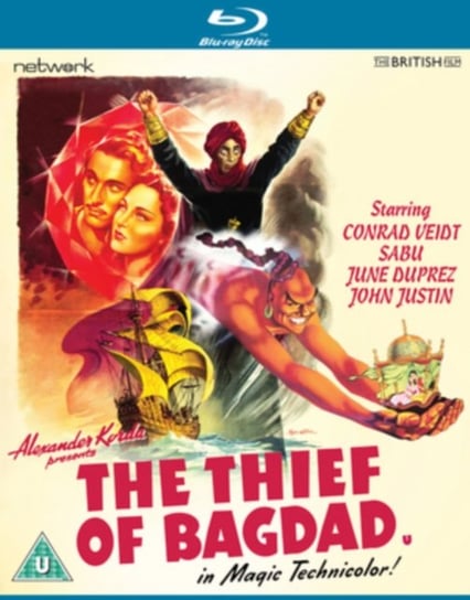 The Thief of Bagdad (brak polskiej wersji językowej) Menzies William Cameron, Whelan Tim, Korda Zoltan, Powell Michael, Korda Alexander