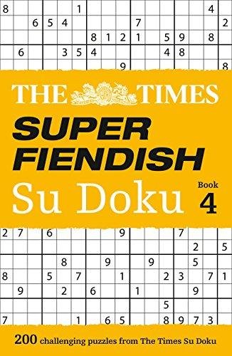The Times Super Fiendish Su Doku Book 4 The Times Mind Games