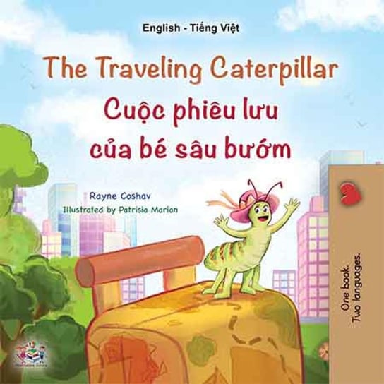 The traveling caterpillar Cuộc phiêu lưu của bé sâu bướm Rayne Coshav, Opracowanie zbiorowe