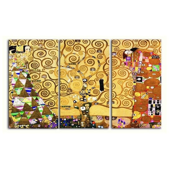 The Tree Of Life - Klimt 150x90 (3 panele) Legendarte