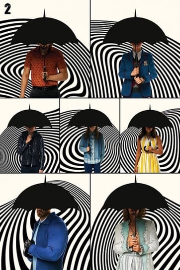 The Umbrella Academy Family - plakat 61x91,5 cm Pyramid Posters