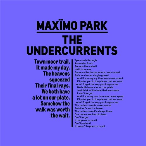 The Undercurrents Maximo Park