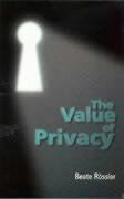 The Value of Privacy Rossler Beate