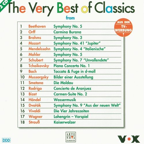 The Very Best Of Classical Music Various Artists