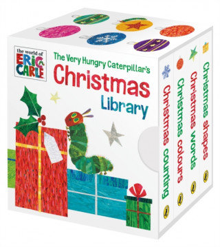 The Very Hungry Caterpillar's Christmas Library Carle Eric