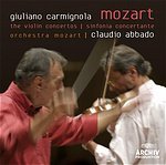 The Violin Concertos, Sinfonia Concertante Carmignola Giuliano