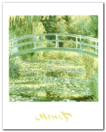 The Water Lily Pond plakat obraz 24x30cm Wizard+Genius