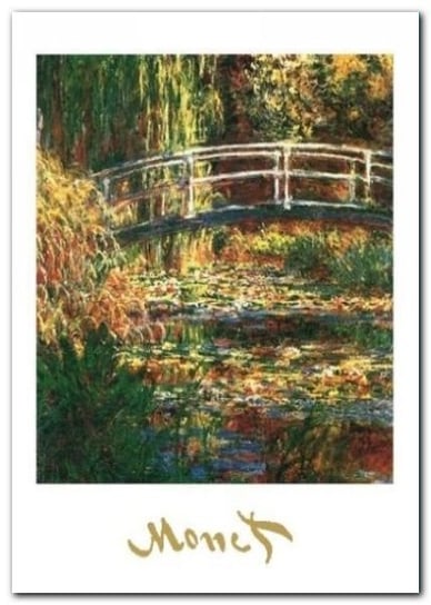The Water Lily Pond plakat obraz 50x70cm Wizard+Genius