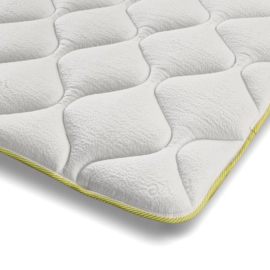 The White Stone Topper Chłodzący z Elastycznymi Taśmami | Korektor Materaca 170 x 200 z Technologią Cooler i Właściwościami Ortopedycznymi | Wysokość 4 cm | Oddychający i Antybakteryjny Materiał The White Stone