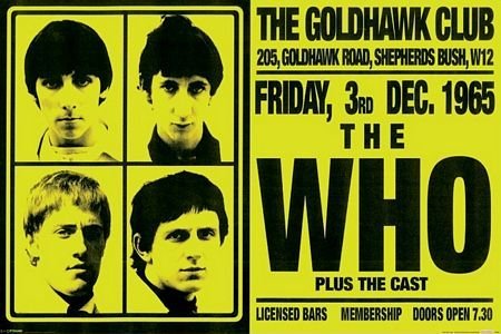 The Who (Goldhawke Club) - plakat 91,5x61 cm The Who