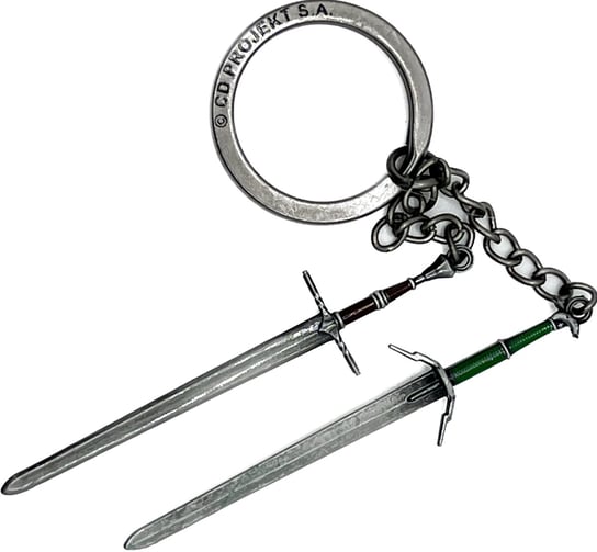 The Witcher 3, Brelok z serii Wiedźmin Geralt Two Swords Cenega