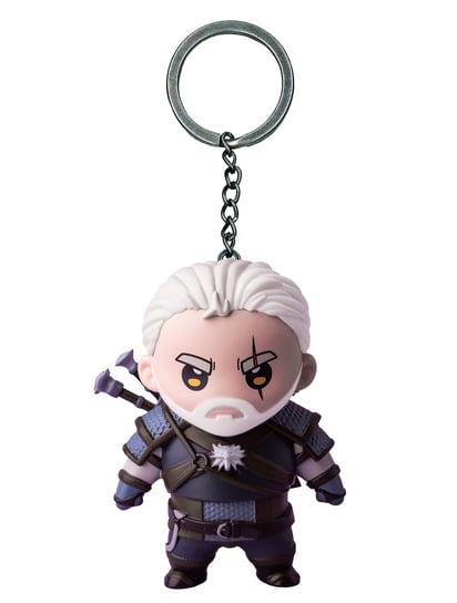 The Witcher Geralt of Rivia Good Loot 3D Keychain Good Loot
